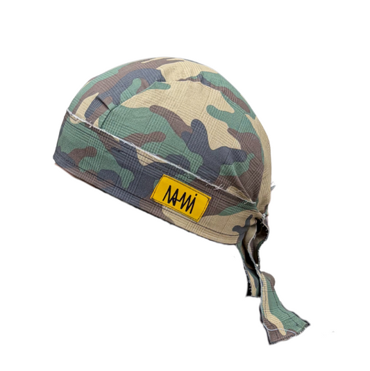 Camo Biker Cap