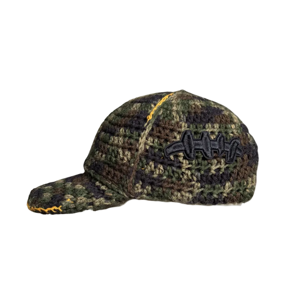 Crochet Camo Cap