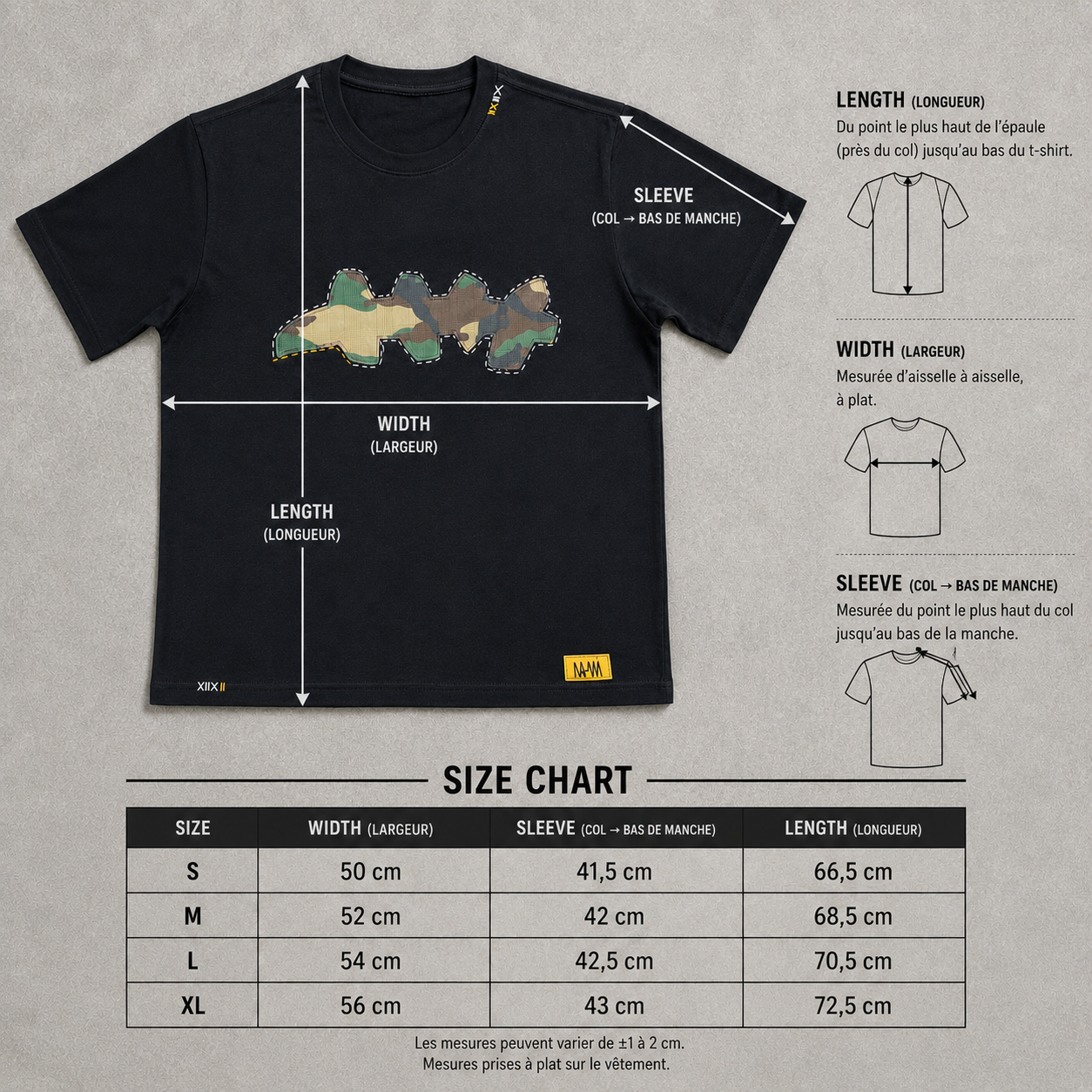 Camo Stitch Tee
