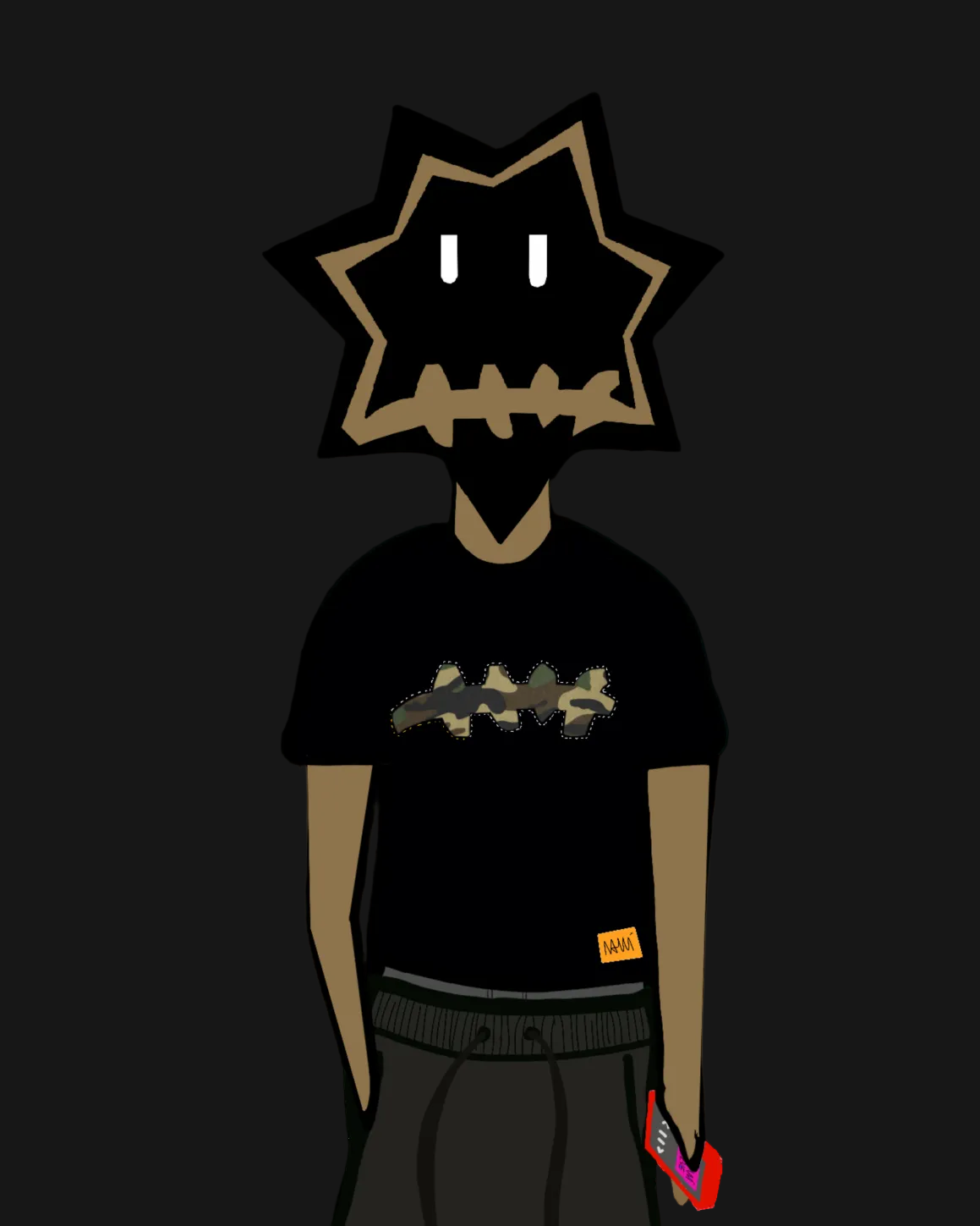 Camo Stitch Tee